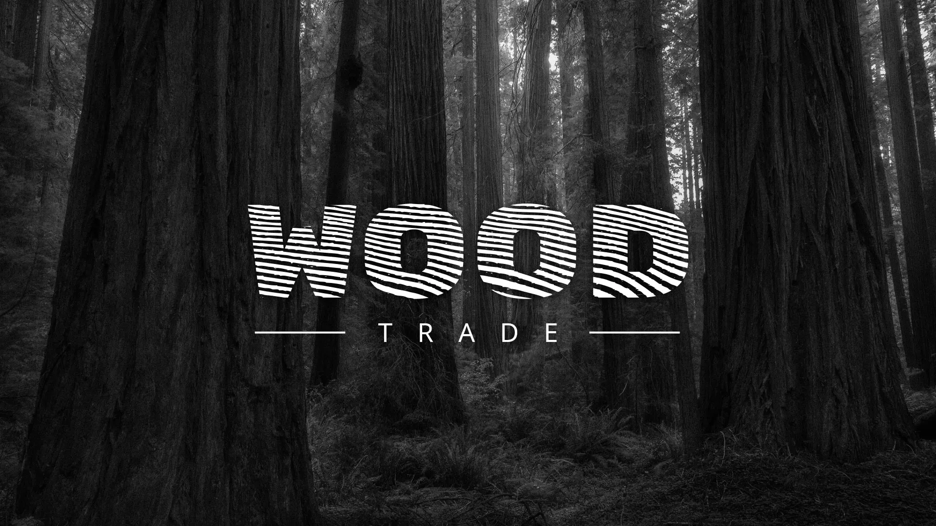 Разработка логотипа для компании «Wood Trade» в Полысаево